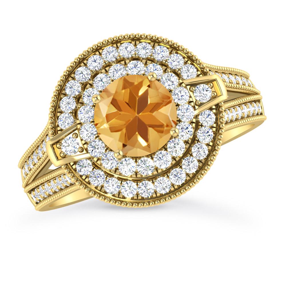 Yellow Gold - Citrine