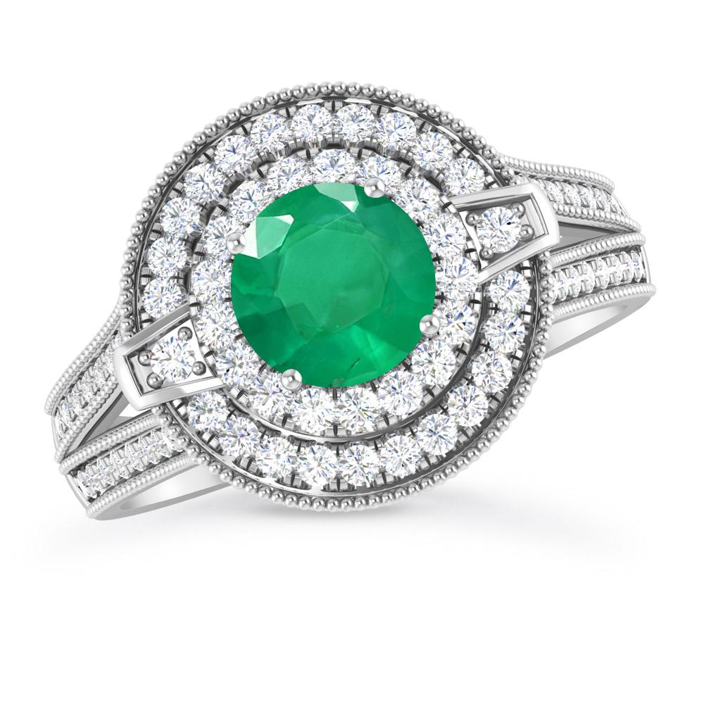 White Gold - Emerald