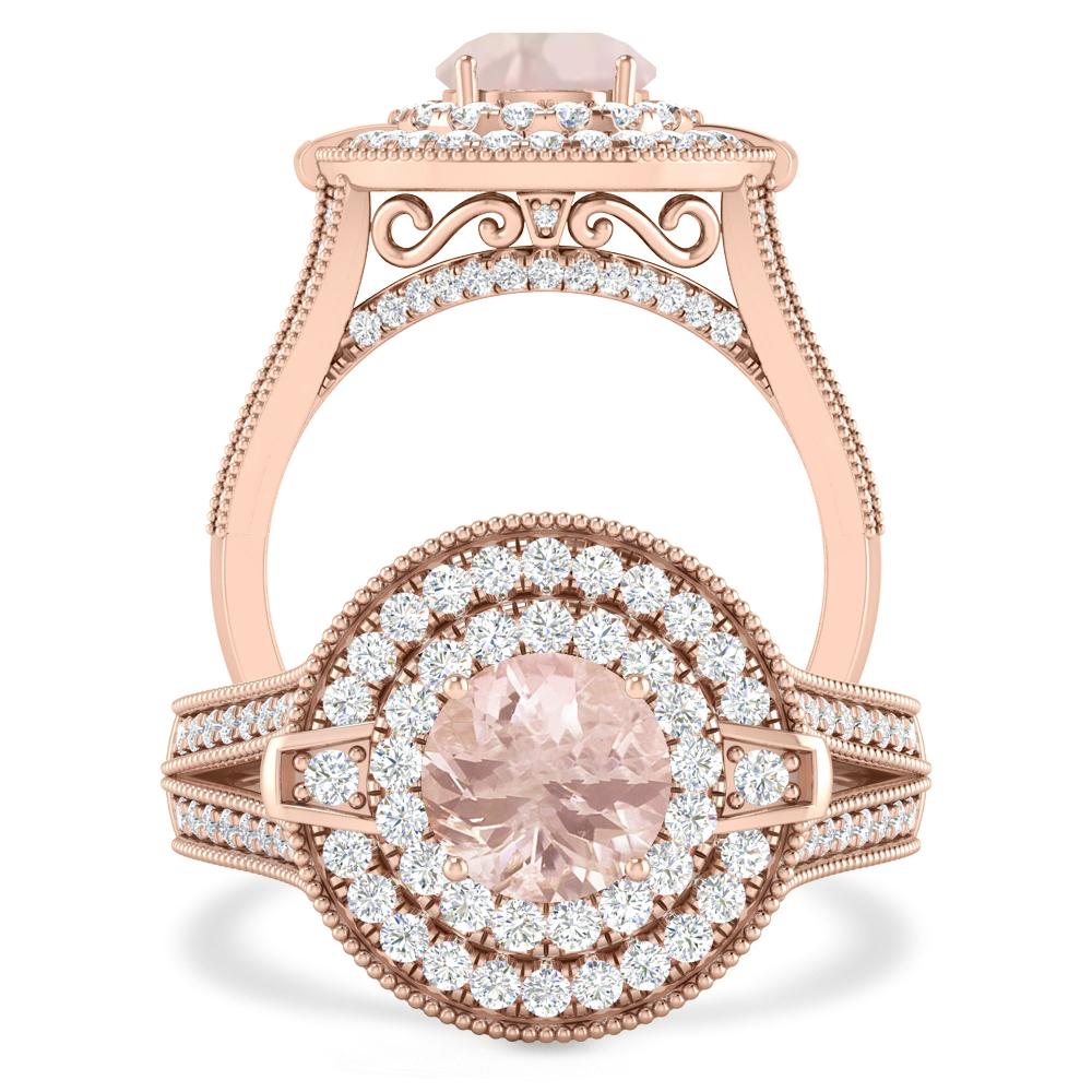 Rose Gold - Morganite