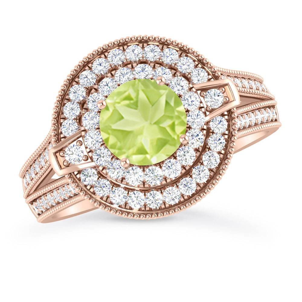 Rose Gold - Peridot