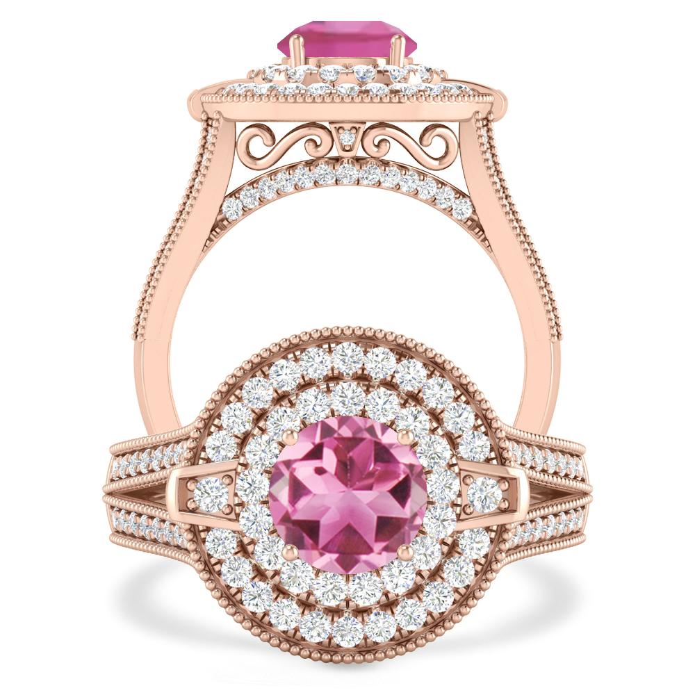 Rose Gold - Pink Tourmaline