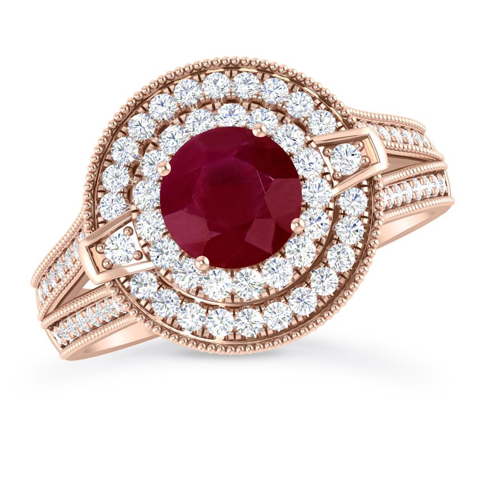 Rose Gold - Ruby