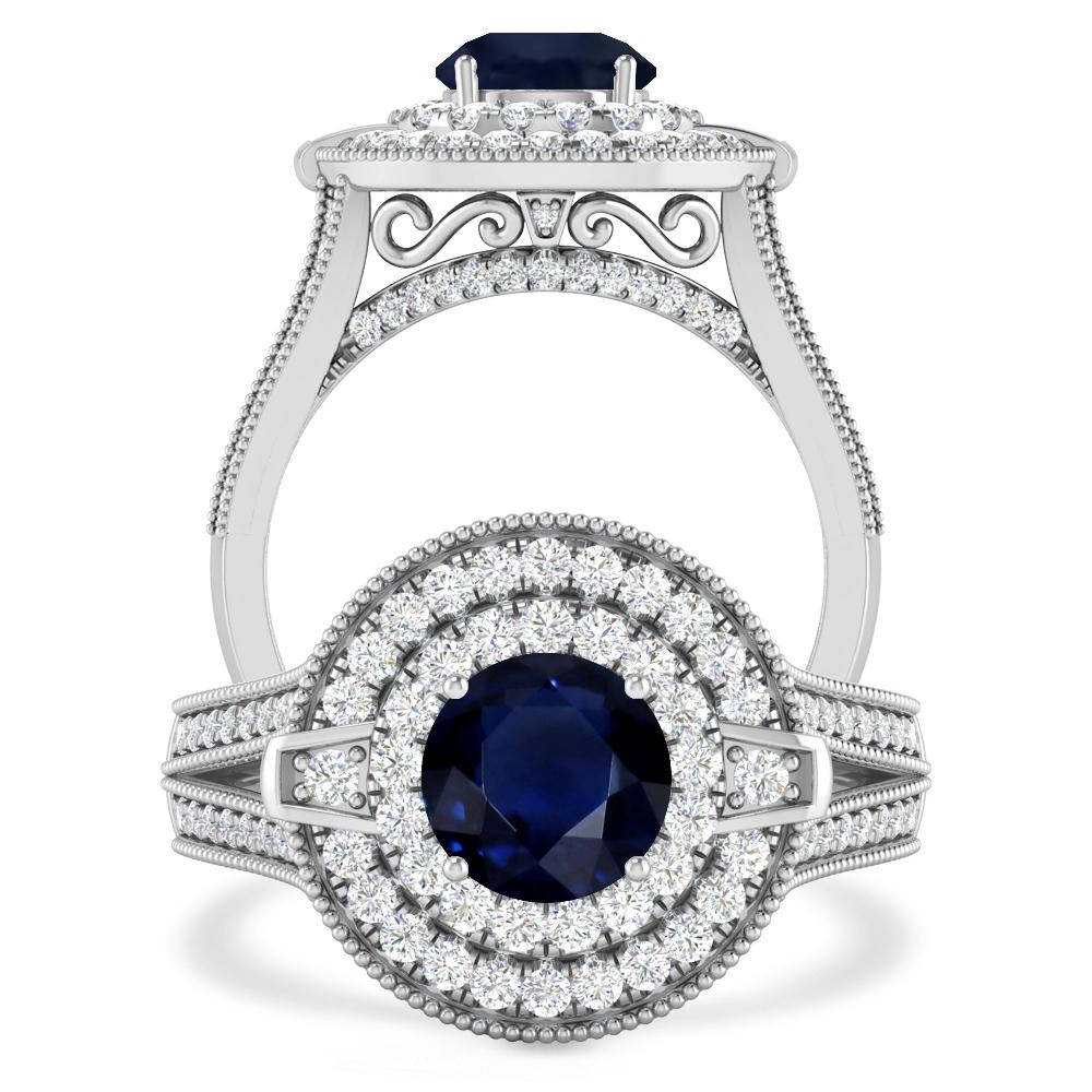 White Gold - Sapphire