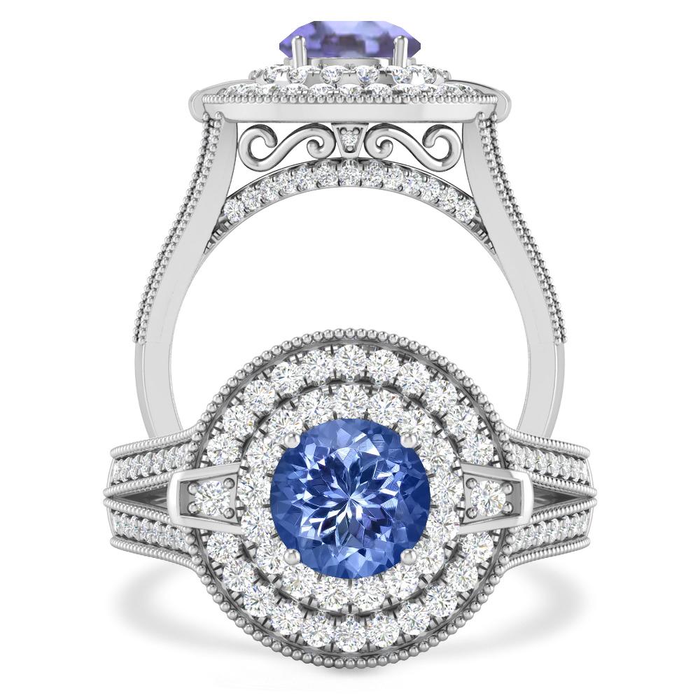 White Gold - Tanzanite