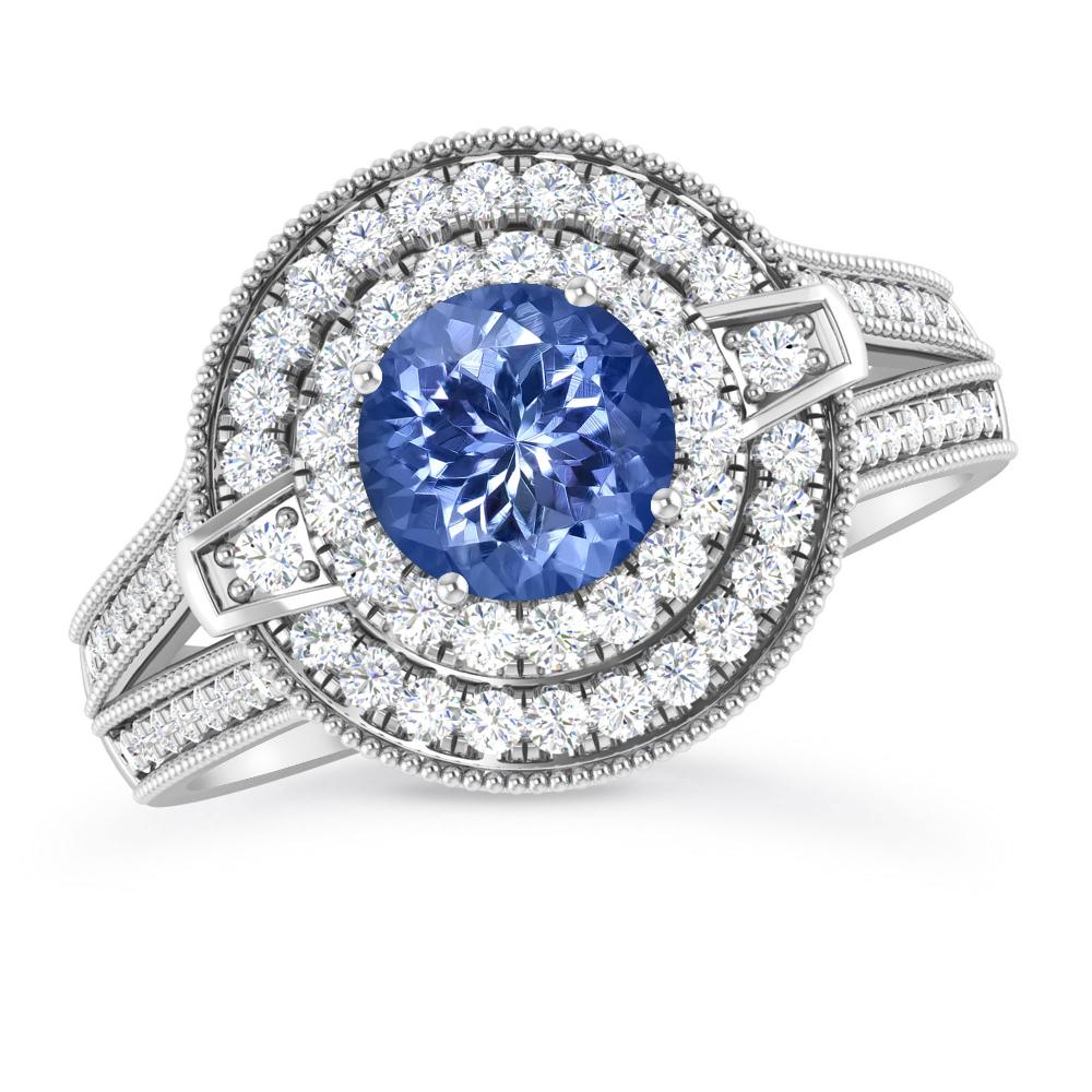 White Gold - Tanzanite