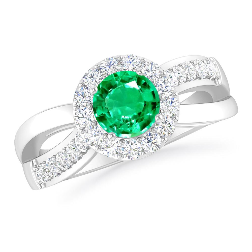 White Gold - Emerald
