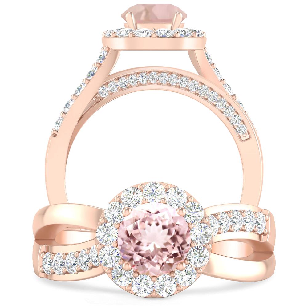 Rose Gold - Morganite