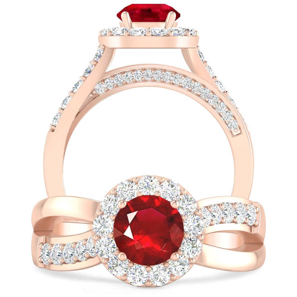 Rose Gold - Ruby