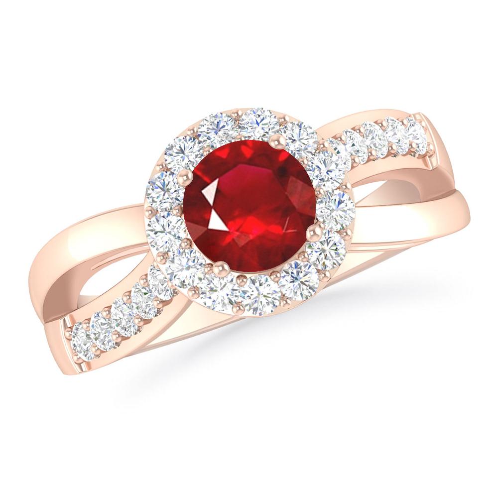 Rose Gold - Ruby