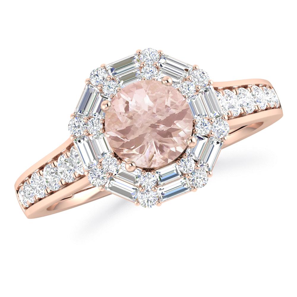 Rose Gold - Morganite