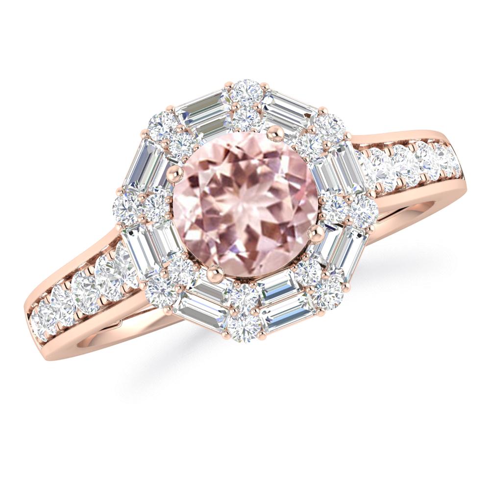 Rose Gold - Morganite