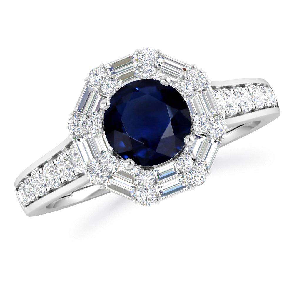 White Gold - Sapphire
