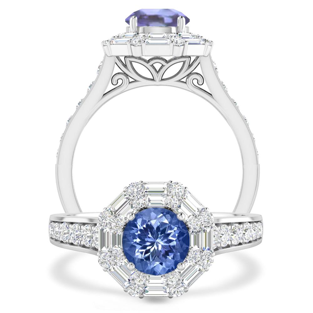 White Gold - Tanzanite