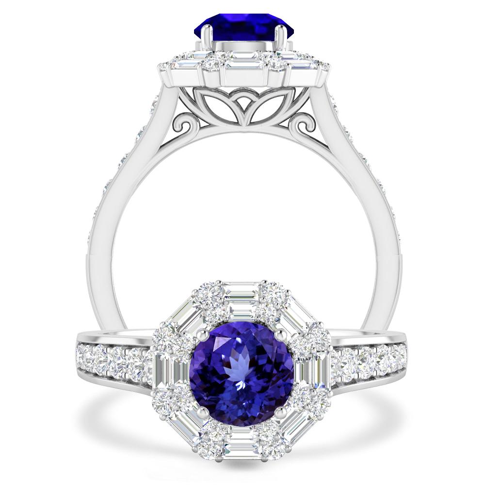 White Gold - Tanzanite