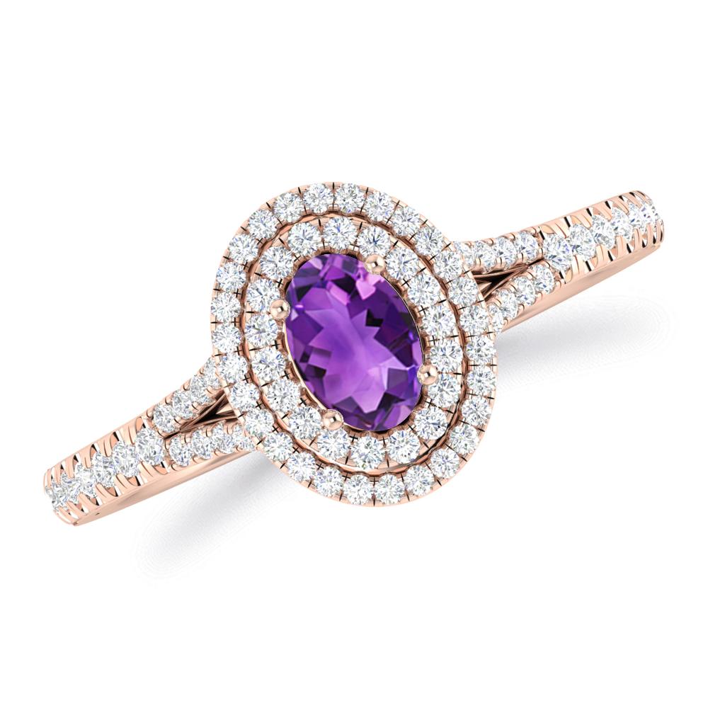 Rose Gold - Amethyst