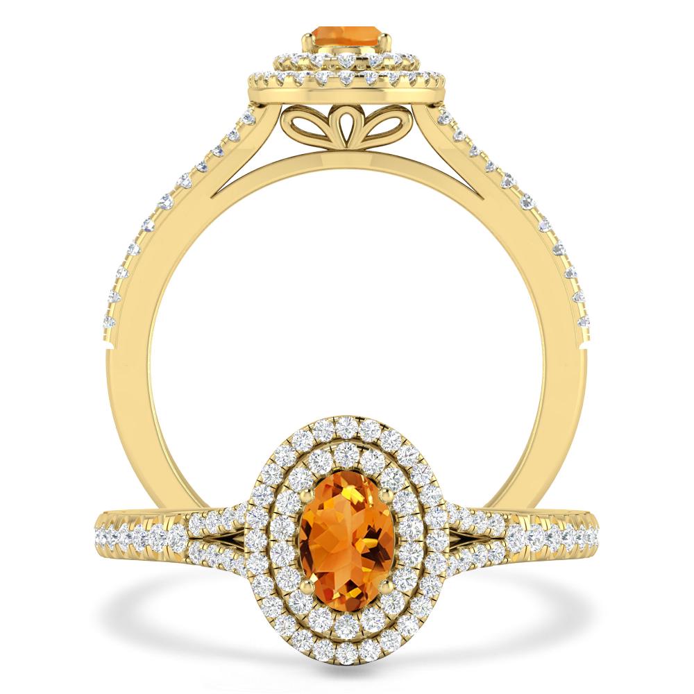 Yellow Gold - Citrine