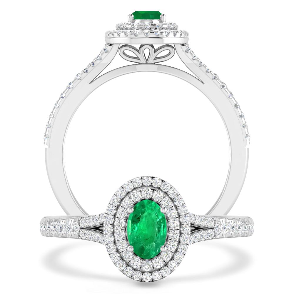 White Gold - Emerald