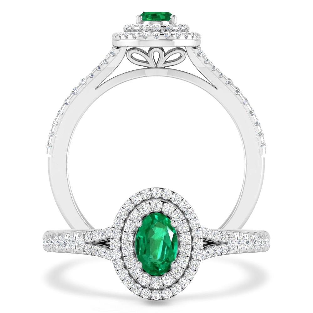 White Gold - Emerald