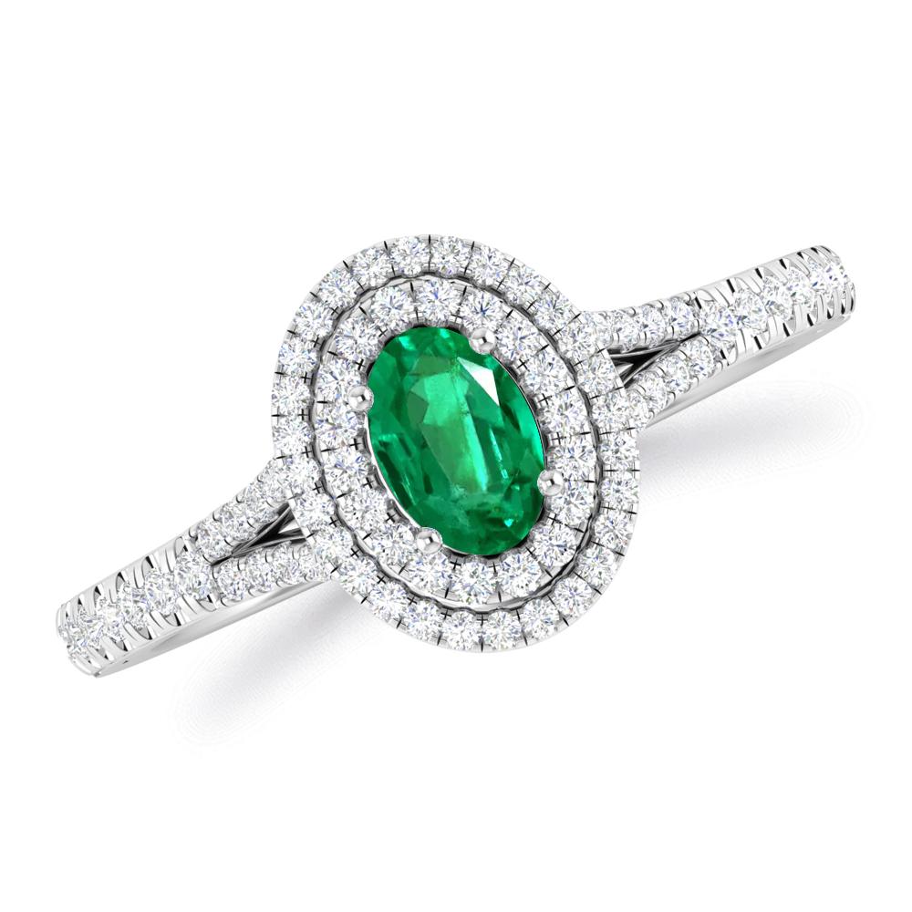 White Gold - Emerald