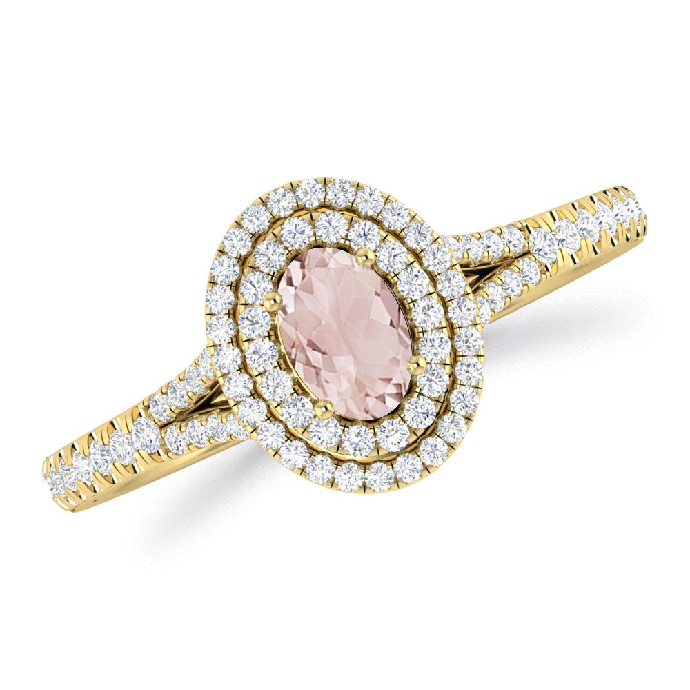 Yellow Gold - Morganite