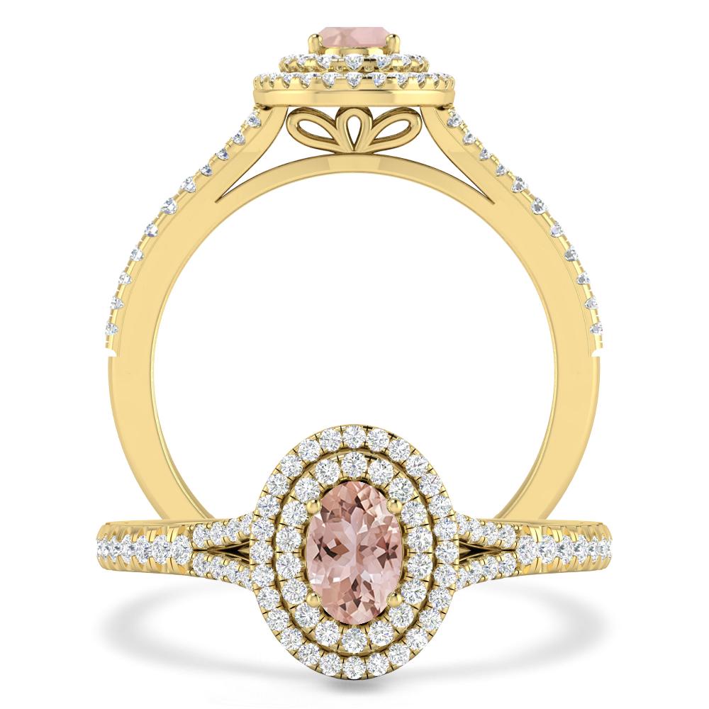 Yellow Gold - Morganite