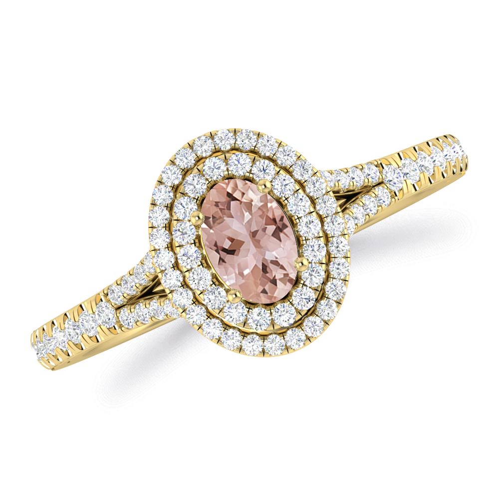 Yellow Gold - Morganite