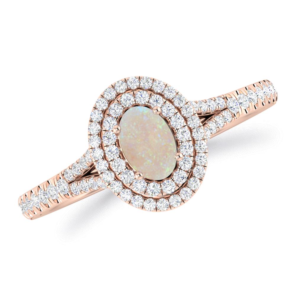 Rose Gold - Opal