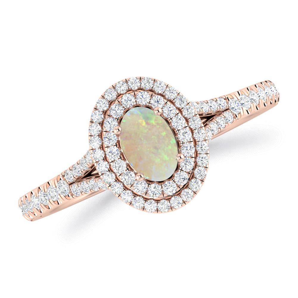 Rose Gold - Opal