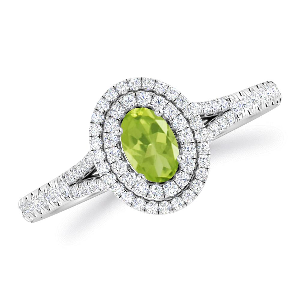 White Gold - Peridot