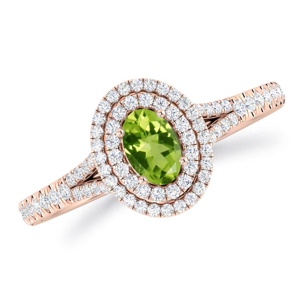 Rose Gold - Peridot