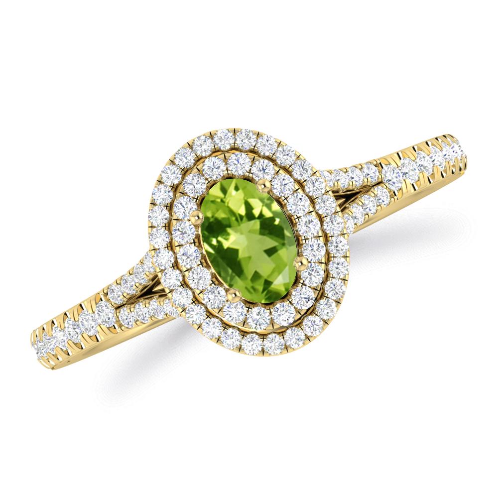 Yellow Gold - Peridot