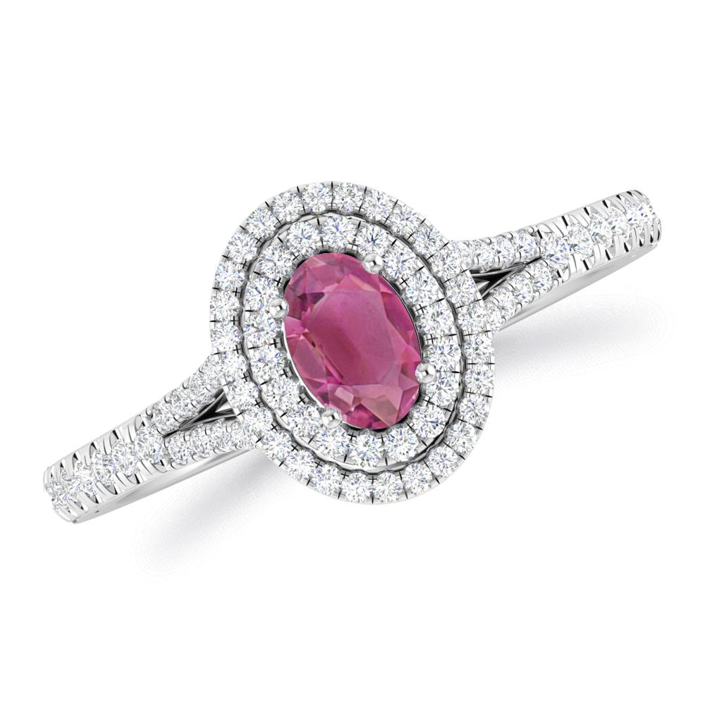 White Gold - Pink Tourmaline