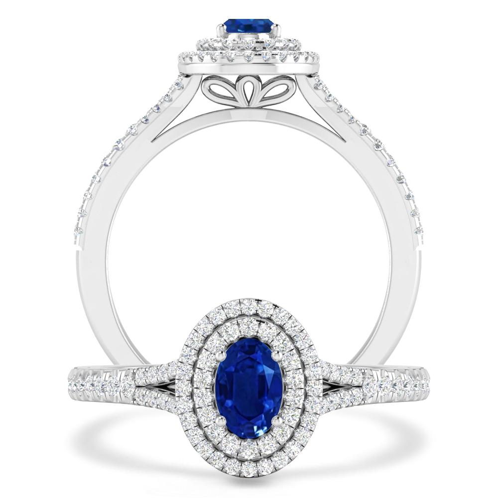 White Gold - Sapphire