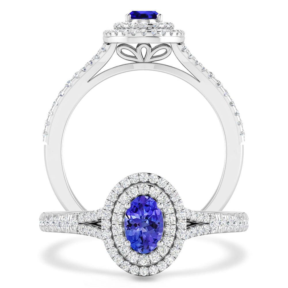 White Gold - Tanzanite