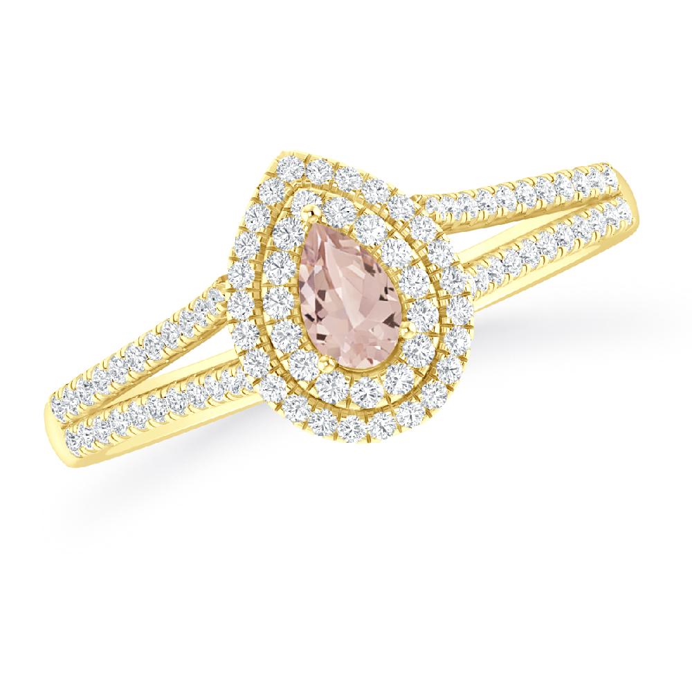 Yellow Gold - Morganite