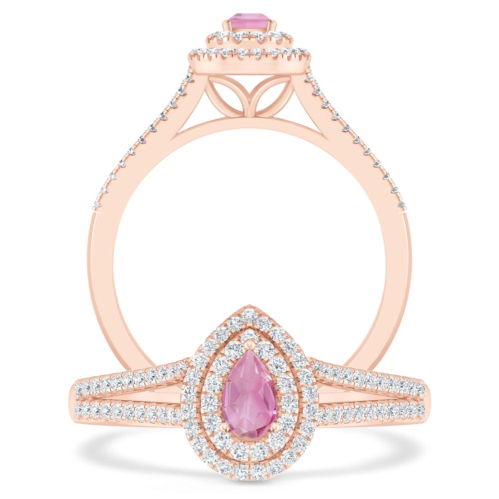 Rose Gold - Pink Tourmaline