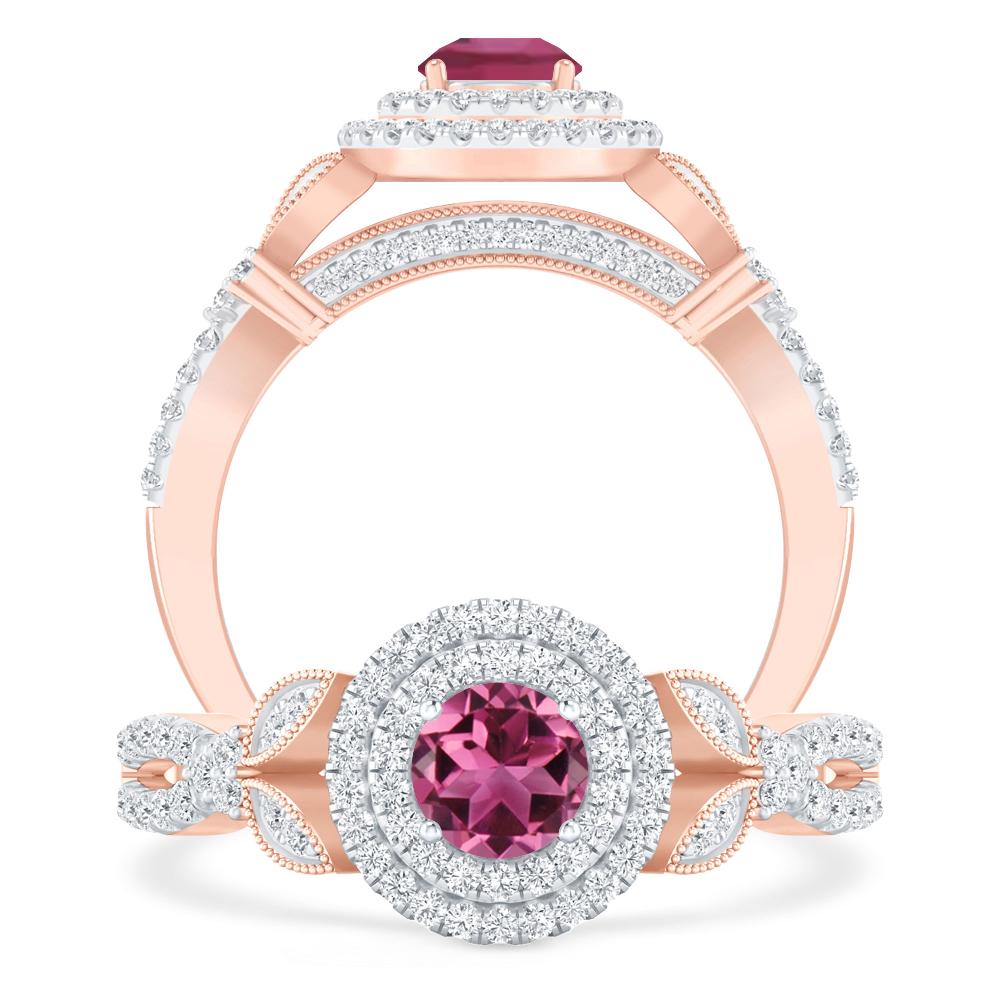 Rose Gold - Pink Tourmaline
