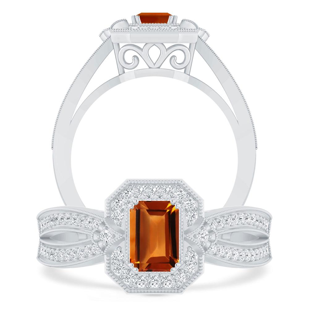 White Gold - Citrine