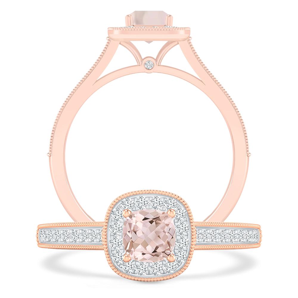 Rose Gold - Morganite