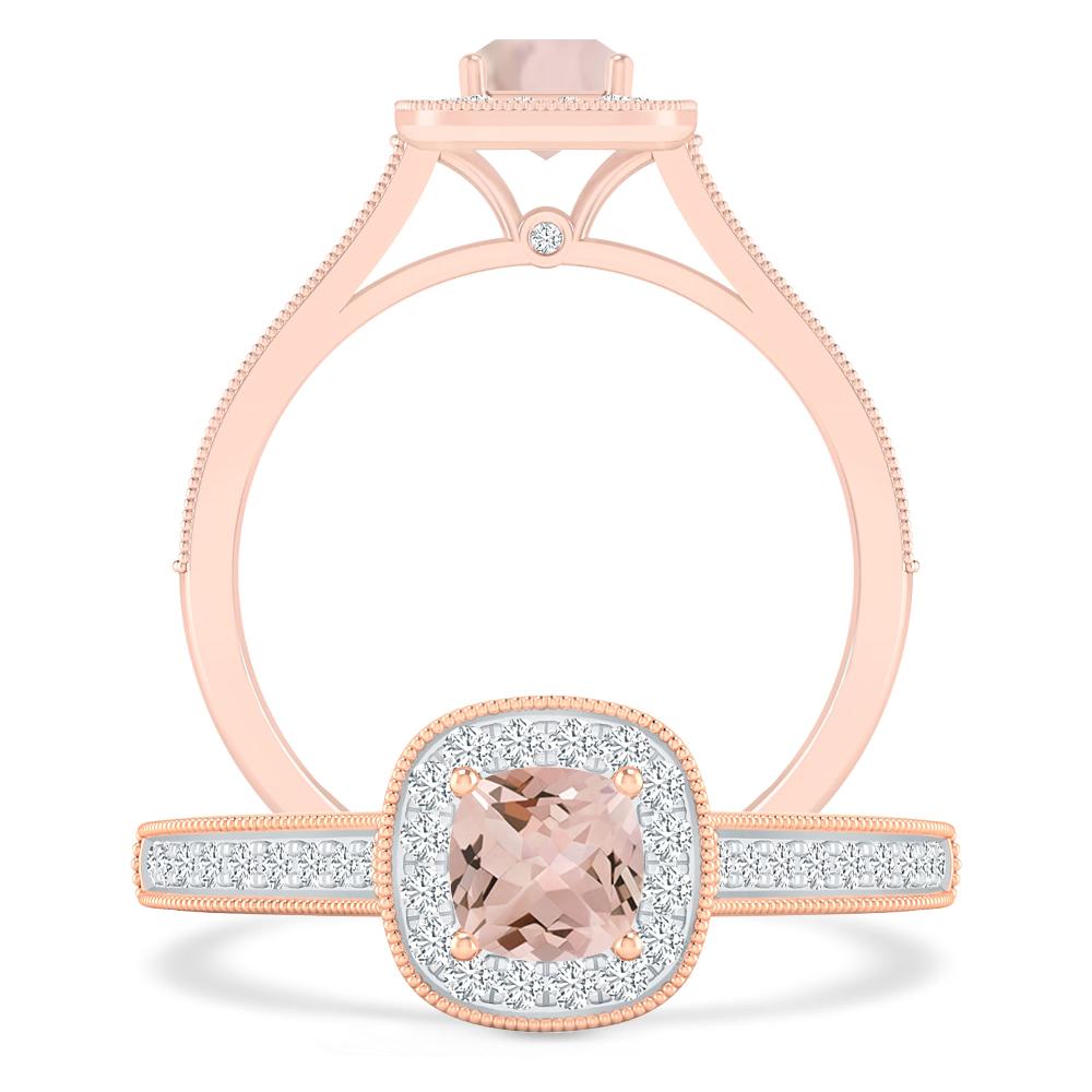 Rose Gold - Morganite