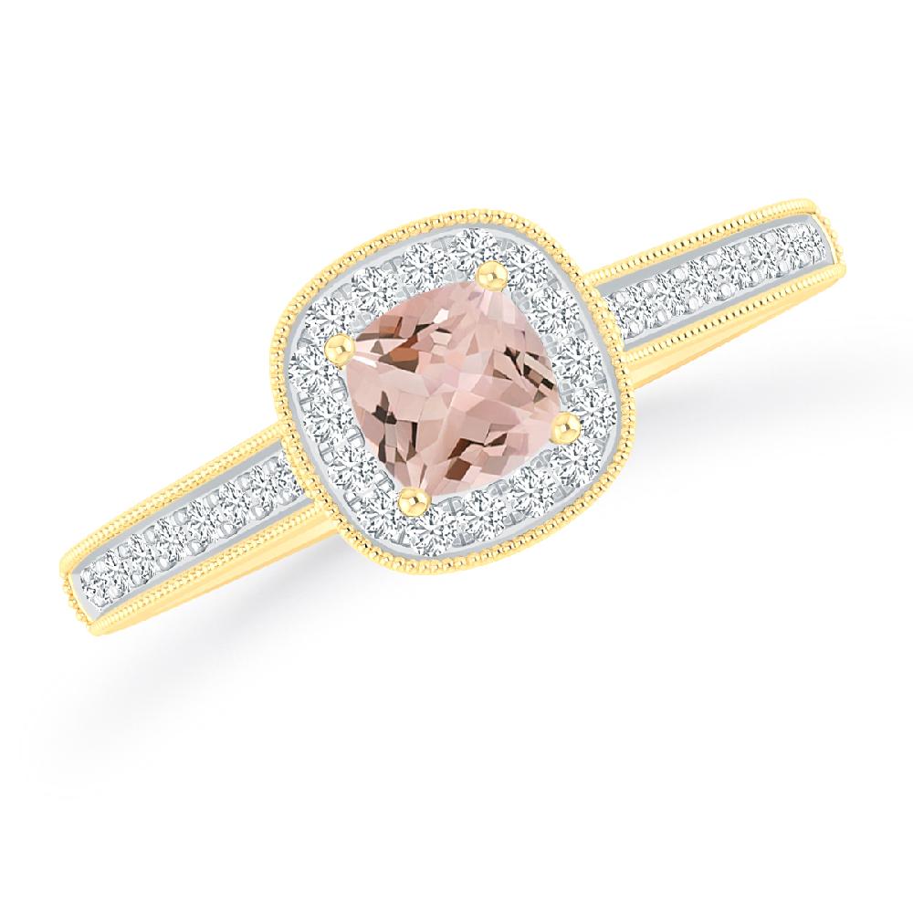 Yellow Gold - Morganite