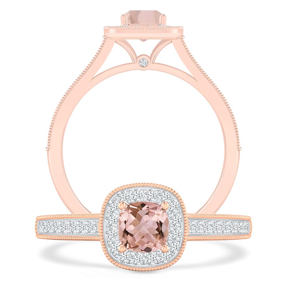 Rose Gold - Morganite