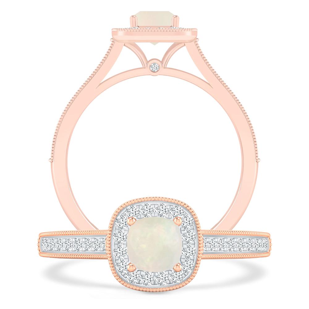 Rose Gold - Opal