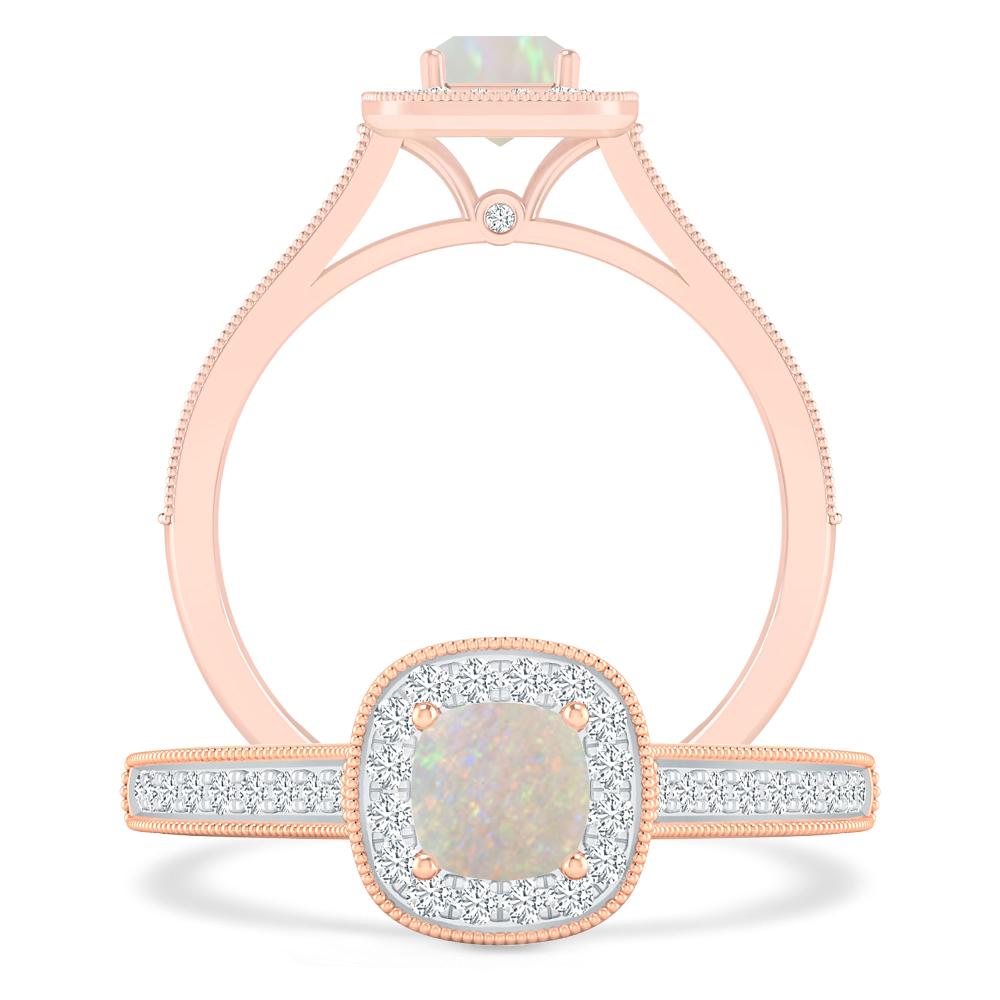 Rose Gold - Opal