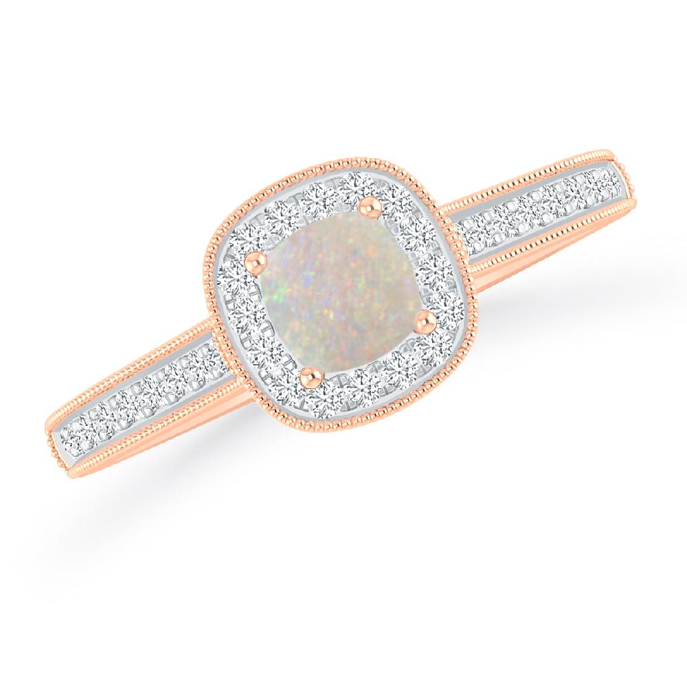 Rose Gold - Opal