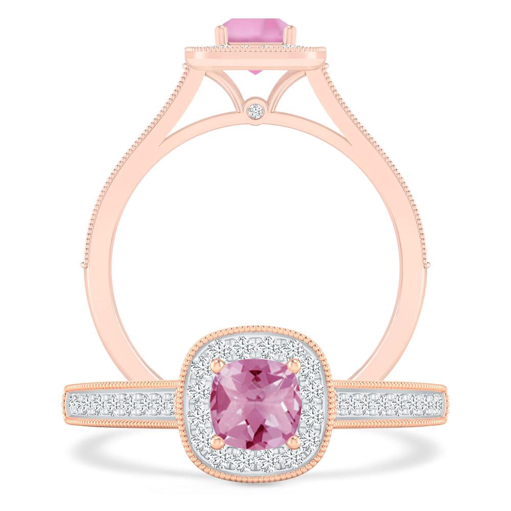 Rose Gold - Pink Tourmaline
