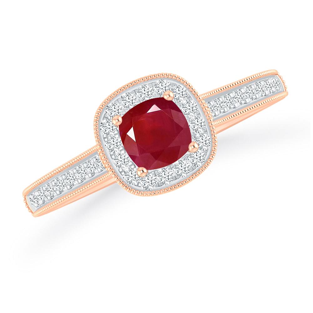 Rose Gold - Ruby