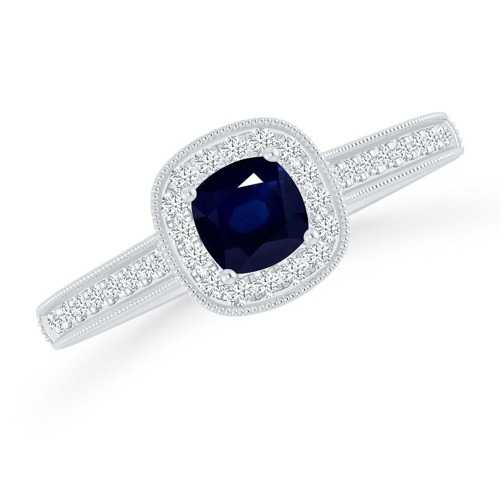 White Gold - Sapphire
