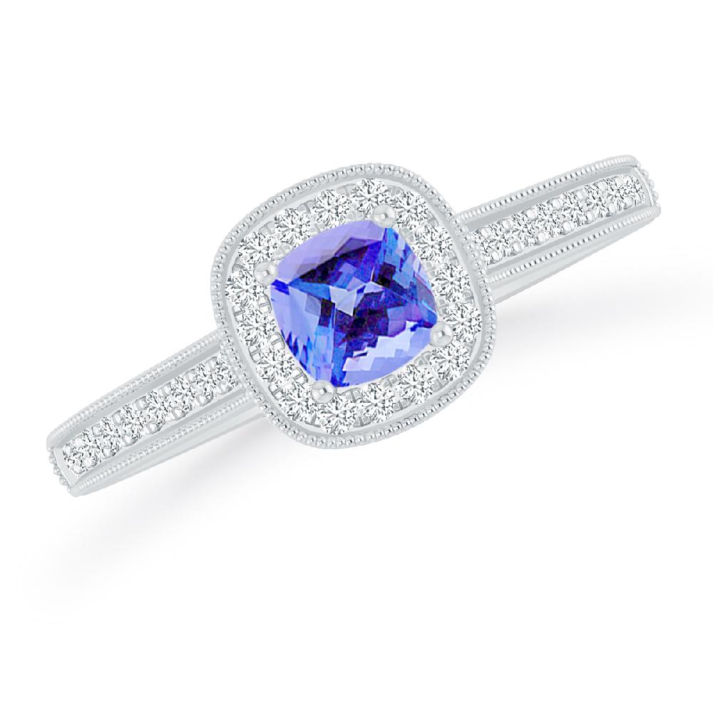 White Gold - Tanzanite