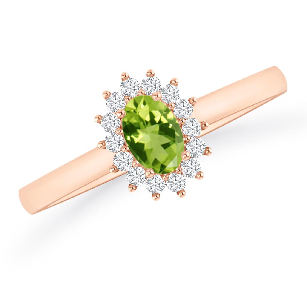 Rose Gold - Peridot